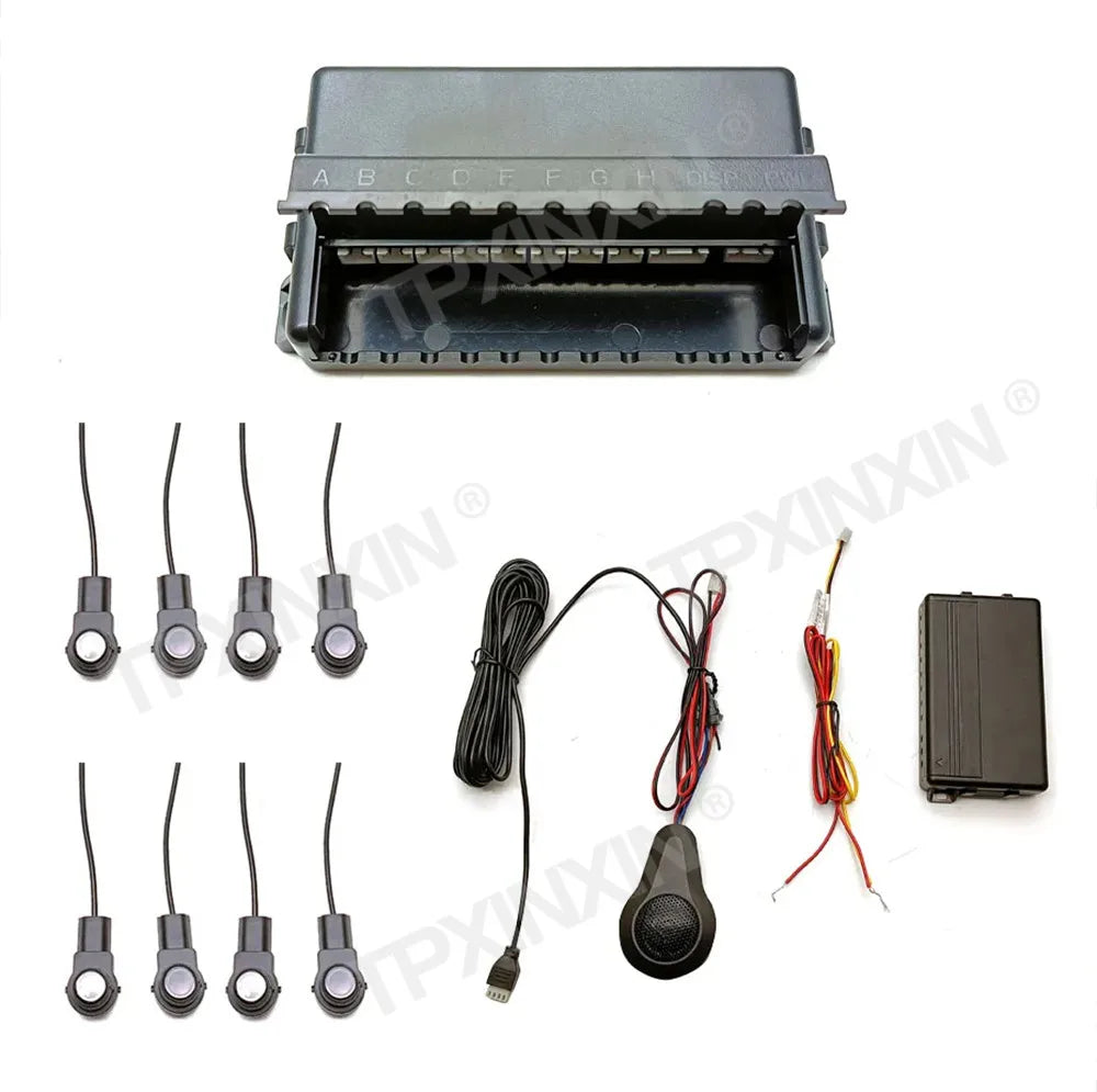 Auto parts Android navigation Car Parking Sensor Kit Reverse Backup Radar Sound Alert Indicator Probe System 4 Probe Beep Sensor