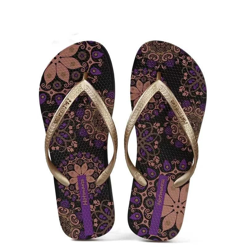 EOFK New Women Flip Flops Summer Comfortable Beach Printing Floral Fashion Slippers Anti Slip Pool PVC Quick dry Ladies Slides The jack market .AU The jack market .AU Step Up Your Style: Trendy Shoes for Every Occasion! $ 72 14:1745#green 1;200000124:100013888