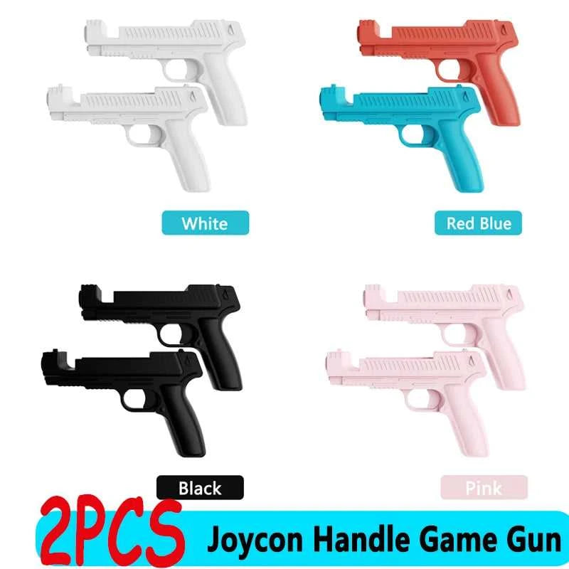2PCS Shooting Gunstock Grip Game Gun Shape Handgrip for Switch/OLED Game Accessories Easy install Enhance interaction experience The jack market .AU The jack market .AU Accessories Electronics $ 63 14:10#Red Blue