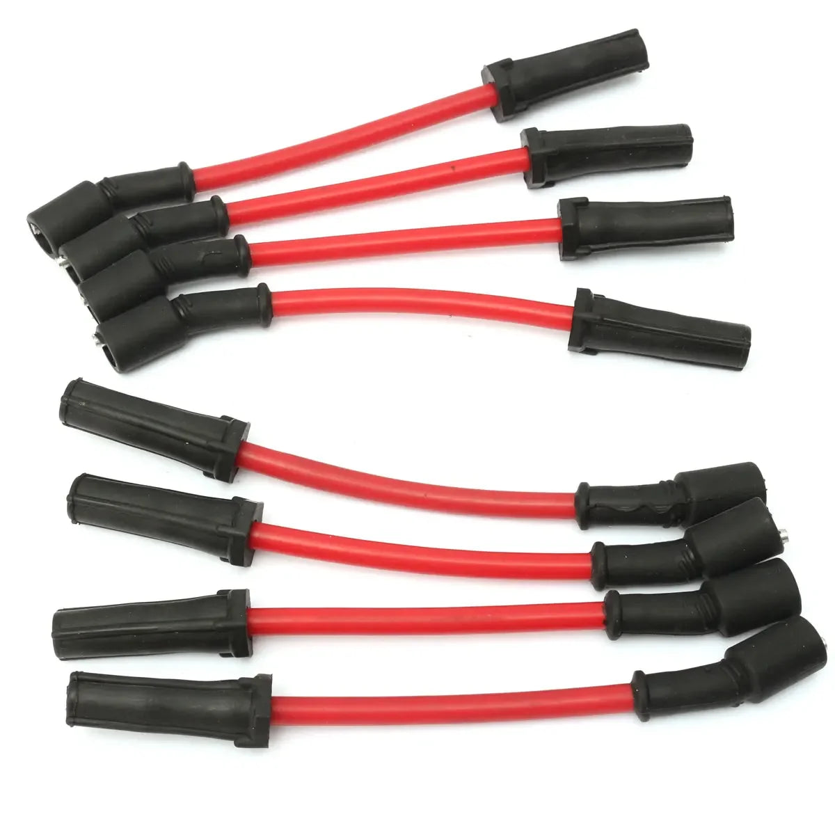 10mm for LS2 LS1 LS3 LS6 LS7 Red Spark Plugs Ignition Wires Set for Chevrolet /GMC Start the for Chevrolet GM spark plug wire