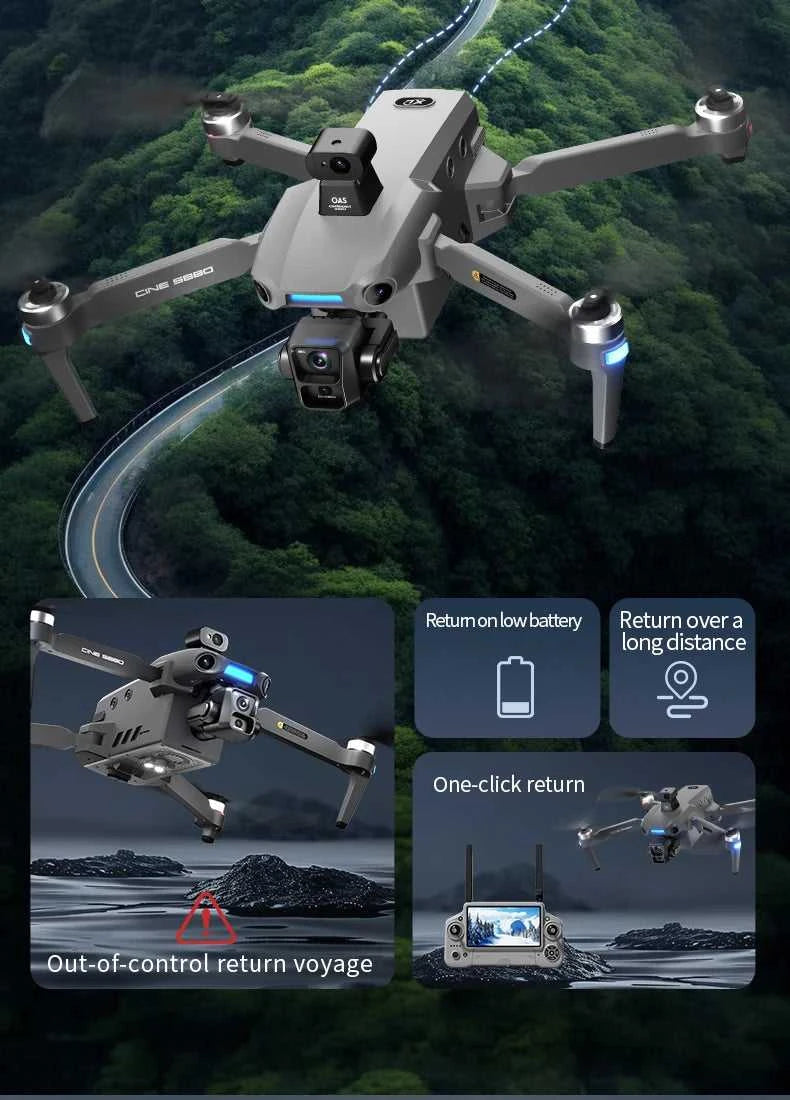 Load Bearing 800g S880 GPS Drone With 8K HD Camera 3-axis Gimbal Brushless Laser Obstacle Avoidance With Airdrop FPV RC Dron The jack market .AU The jack market .AU Drones $ 388 14:691#LG-NO OAS-64G