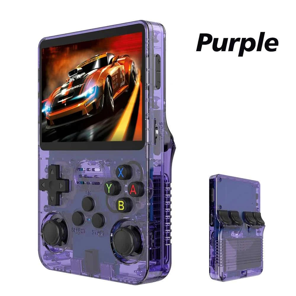 R35s Plus R36S Retro Handheld Video Game Console Linux System 3.5 Inch IPS Screen Portable Pocket Video Player 64GB 128GB Games The jack market .AU The jack market .AU Accessories Electronics $ 110 14:193#Black 64GB