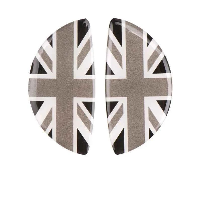 2Pcs Car Sticker For MINI COOPER R56 R55 R60 R61 Countryman F55 F56 F60 Crystal Epoxy Interior Accessory Car Door Handle Sticker