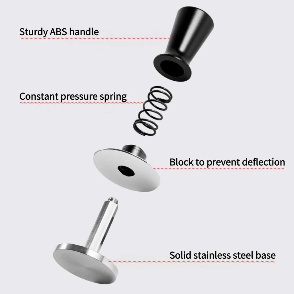 58mm 53mm 51mm Espresso Tamper Barista Coffee Tamper with Calibrated Spring Loaded Stainless Steel Tampers The jack market .AU The jack market .AU $ 36 14:200006152#53MM(CAN USE FOR 54)