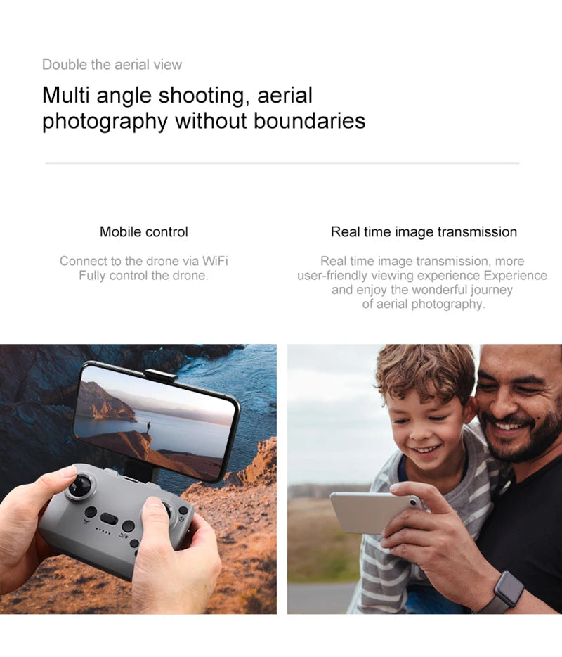 New D16 Mini Drone 8K HD Dual Camera GPS Positioning Profesional 180° Electric Adjustable Obstacle Avoidance Bushless UAV 2026
