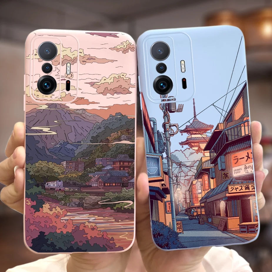 Xiaomi 11T Pro Case - Cute Cartoon Design, Soft Silicone Protection for Xiaomi Mi 11T Pro & 11TPro