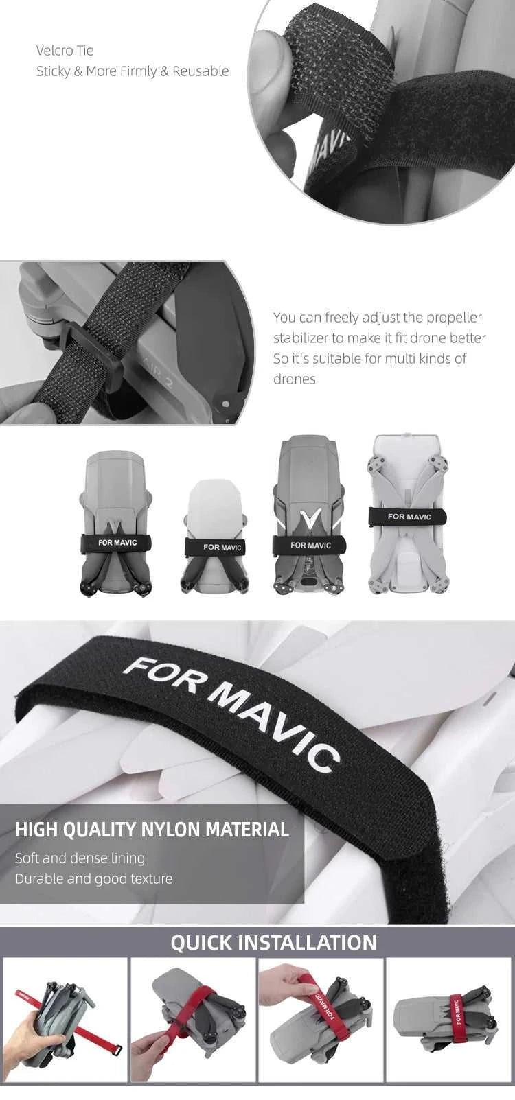 Propeller Holder Wings Fixed Stabilizers Protective Prop Blades Strap for DJI Mini 5 4 3 Pro Mini 4K Air 3 3S Drone Accessories The jack market .AU The jack market .AU Drones $ 47 14:1254#TYPE 1