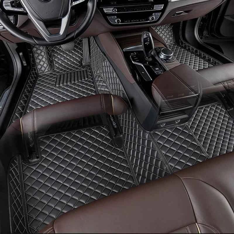Car Floor Mat For Volvo V70 Xc60 V60 Xc90 S90 S60 V40 C30 C70 S80 V90 Xc40 Xc70 High Quality Leather Foot Pad Auto Accessories