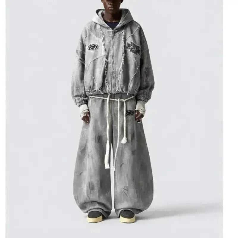 HKSH Autumn Winter New Men's Tide Original Design Techwear High Street Fashion Trend Vintage Jacket Chic Casual Coats Ins HK6132 The jack market .AU The jack market .AU Men Fashion $ 172 14:691#Gray;5:4182
