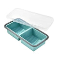 Silicone Freezer Tray ,Freezing Trays with Lid for Meal Prep Silicon Soup Portion Freeze Tray Make Stock Souped Ice Cube The jack market .AU The jack market .AU $ 39 14:350853#2grid-blue