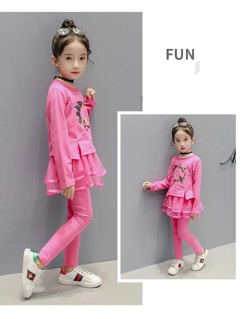New Spring Girls Clothing Sets Cotton Cute Flower Long Sleeve Top + Pants Little Princess Suit For 3-10 Years Kids Birthday Gift The jack market .AU The jack market .AU Mum & Kids: Essential Products for Every Family $ 45 14:771#As the picture;200000463:200004207#5T(Size 130);200007763:201336100