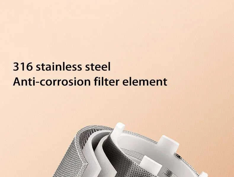 Kitchen Faucet Purifier 360°Rotating Anti Splash Water Telescopic Faucet Extender 316 Stainless Steel Faucet Tap Water Filter The jack market .AU The jack market .AU $ 71 14:10#316 Two Short