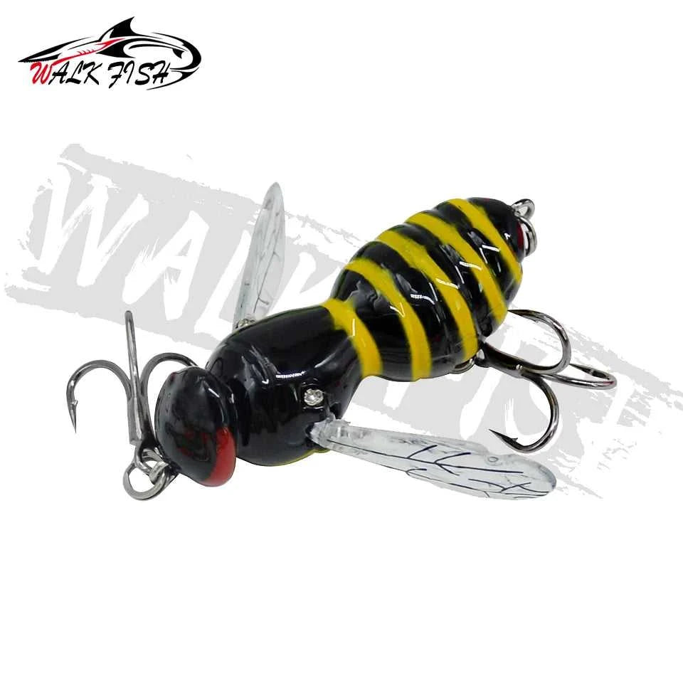 WALK FISH 4.5g 40mm Insect Lure Fishing Lures Bionic Swimbaits Wobblers Sea Bass Fishing Artificial Bait Hard Baits Bass Pike The jack market .AU The jack market .AU Fishing Gear $ 28 14:29#A1