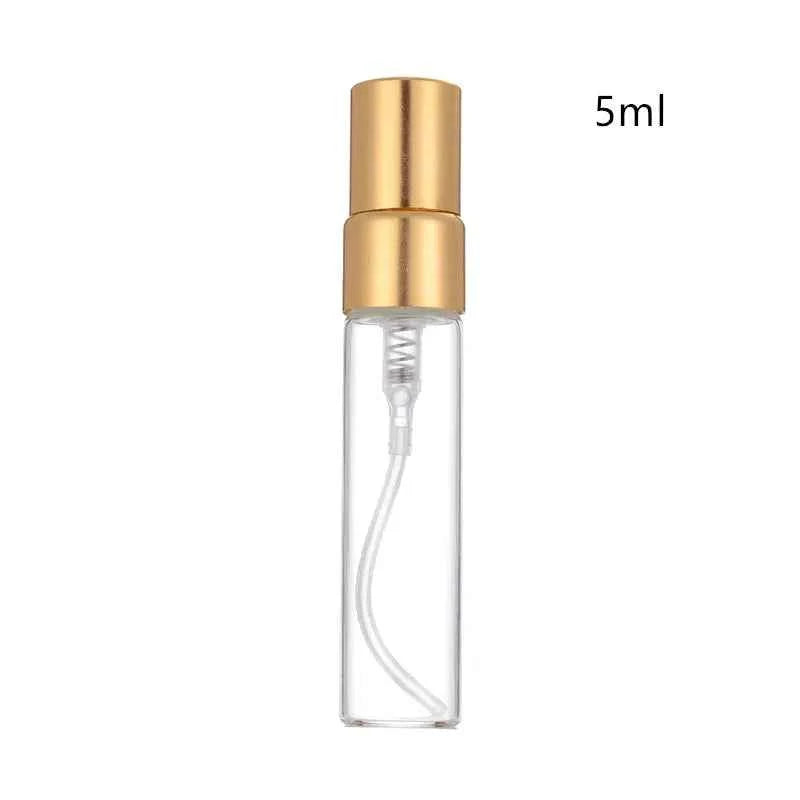 Gold Bottles Set - 3ml (750pcs), 5ml (375pcs), 10ml (100pcs) - Perfect for Crafting & Storage