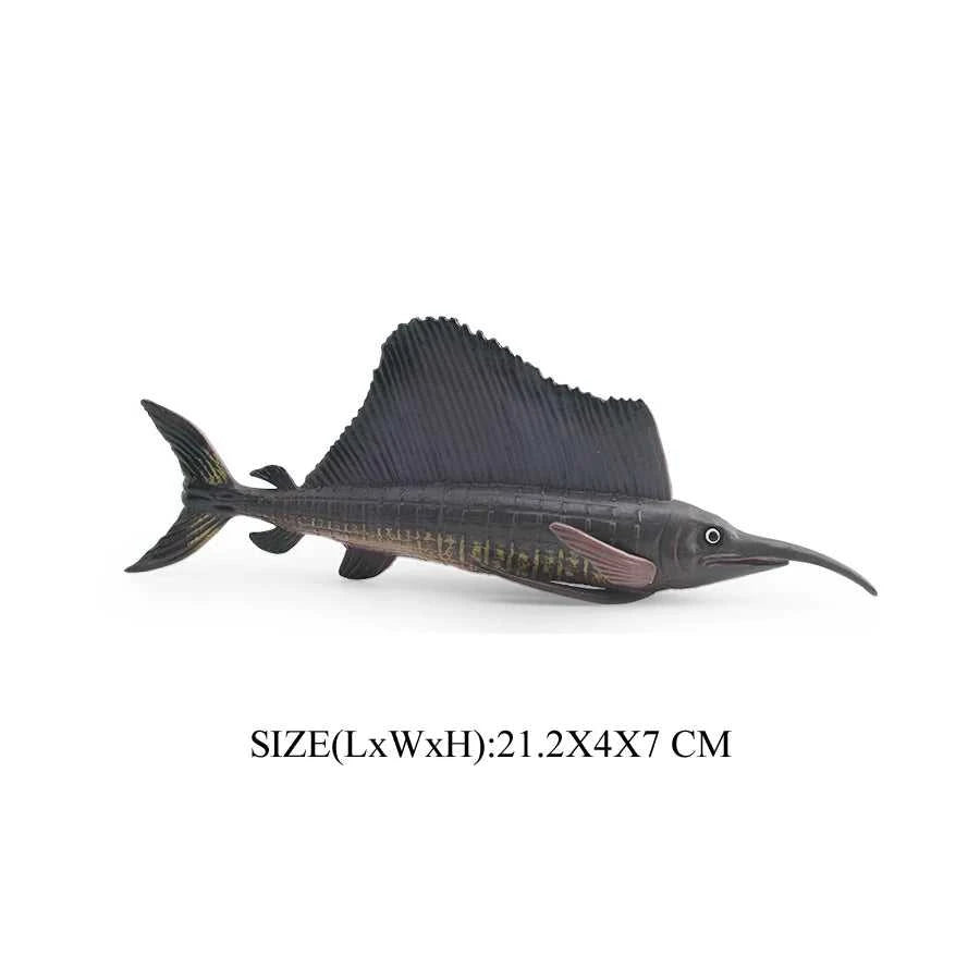 Realistic Sailfish & Flying Fish Animal Figurine Sea Animal Model Cake Topper Desktop Decoration Party Favors Toy For Kids The jack market .AU The jack market .AU Fishing Gear $ 24 14:771#sailfish-1