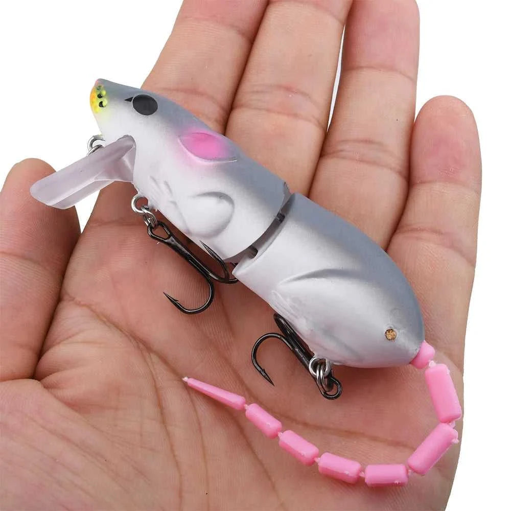 15.5CM Mouse Lure Artificial Plastic Mouse Fishing Lure Swimbait Rat Pike Bass Minnow Floatingbaits Fishing Tackle Accessories The jack market .AU The jack market .AU Fishing Gear $ 21 14:175#J