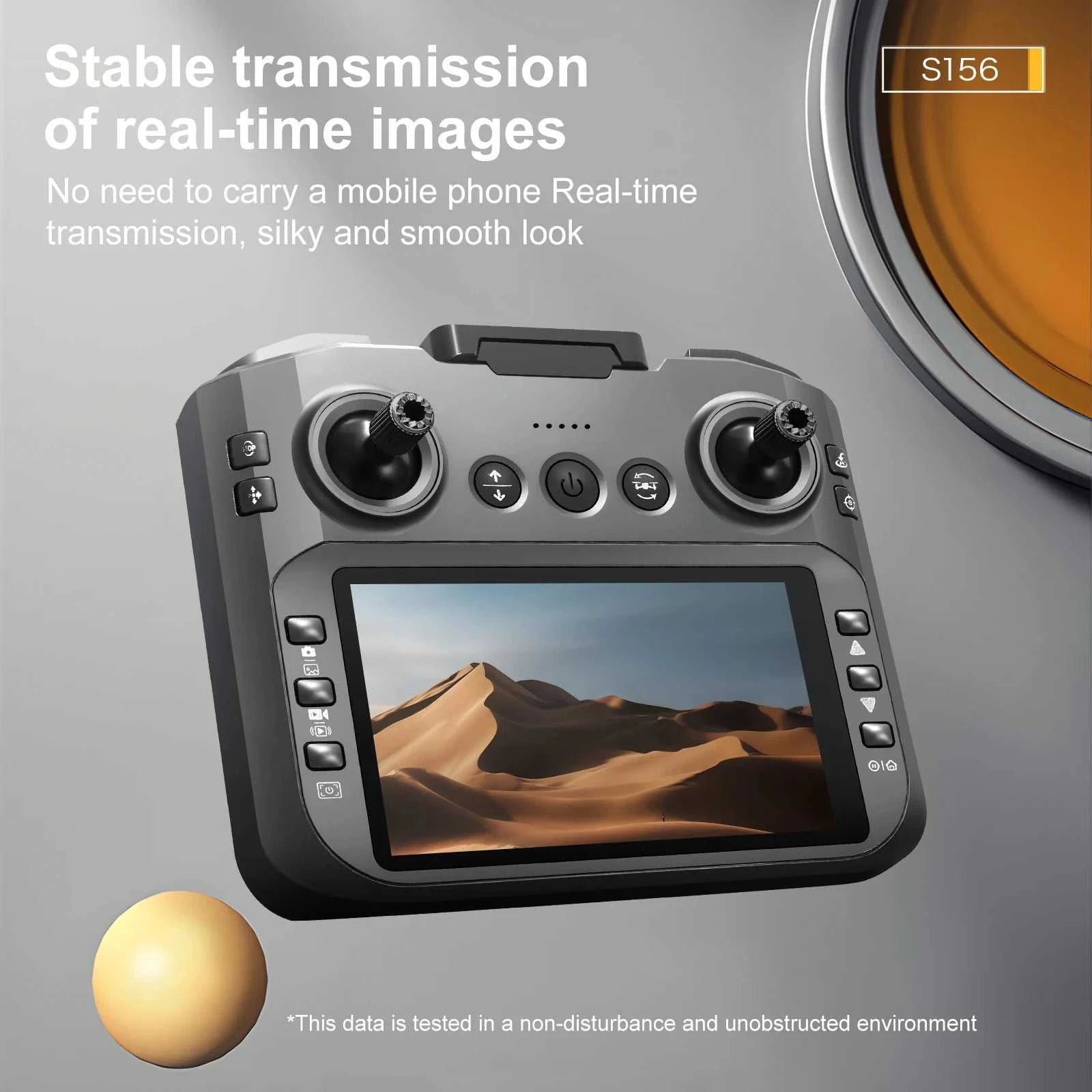 2025 New S156 Drone with Screen Brushless Optical Stream Positioning Quadcopter with Camera FPV Traverser Novice Toy Airplane The jack market .AU The jack market .AU $ 127 14:29#Black