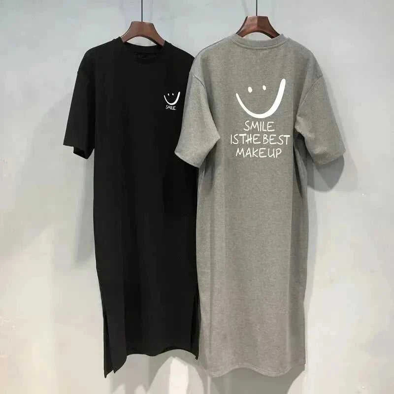 Women's Summer New Short Sleeved T-shirt Dress Loose Mid Length Over Knee Dress The jack market .AU The jack market .AU Woman Fashion $ 56 14:193;5:100014065