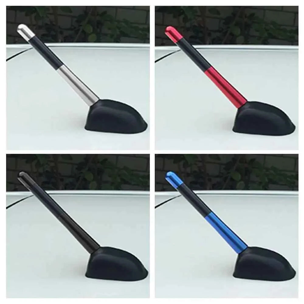 12CM Carbon Fiber Short Radio Car Antenna Auto Accessories For Daihatsu Terios Copen SIRION MOVE MIRA Charade Rocky FEROZA LUXIO
