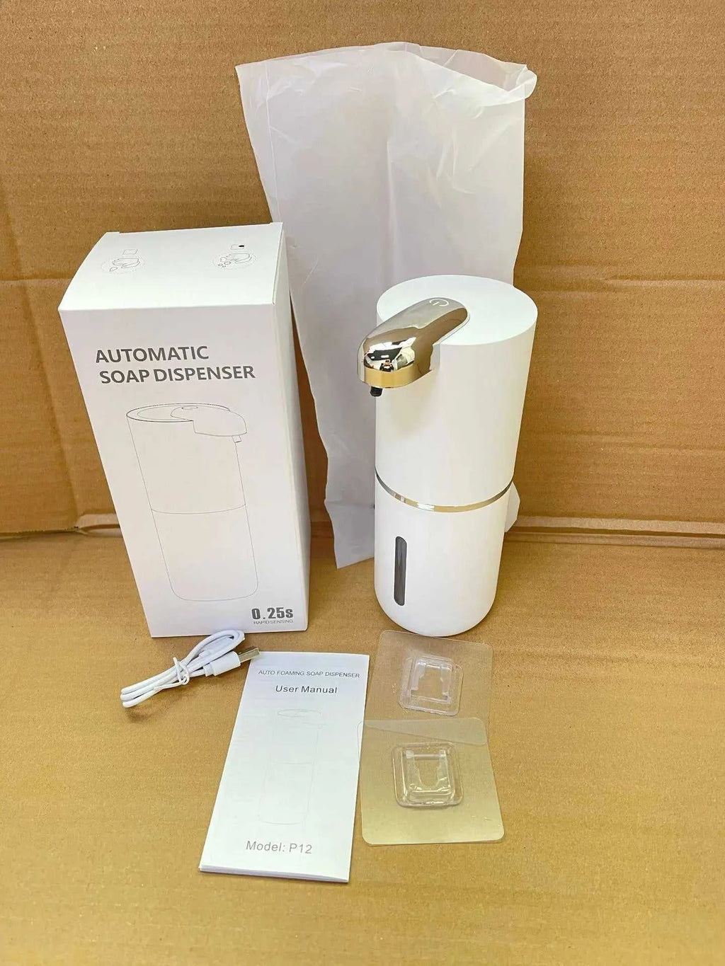 380ML Touchless 4-Gear Adjustable USB Rechargeable ABS Plastic Infrared Automatic Sense Soap Dispenser Hand Washing Pump Machine The jack market .AU The jack market .AU Home $ 72 14:29#White-Foam