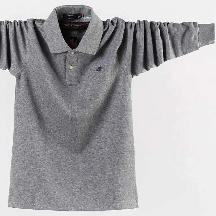 New Autumn Men Polo Shirt Men's Business Work Cotton Male Top Tees Long Sleeve Turn-down Collar Polo Shirts Large Size 6XL The jack market .AU The jack market .AU Men Fashion $ 49 14:691;5:200005259