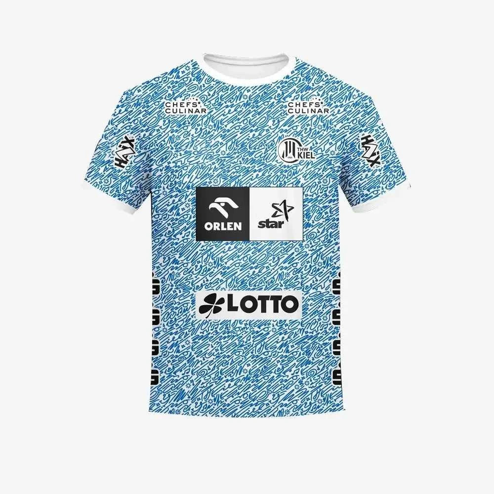 2025 Summer Men's THW Kiel Handball Shirt Youth Sportswear Oversized Training Handball Shirt Breathable Neutral Knitted T-shirt The jack market .AU The jack market .AU Men Fashion $ 34 14:1254#ZAXJHQ250183;5:200000991