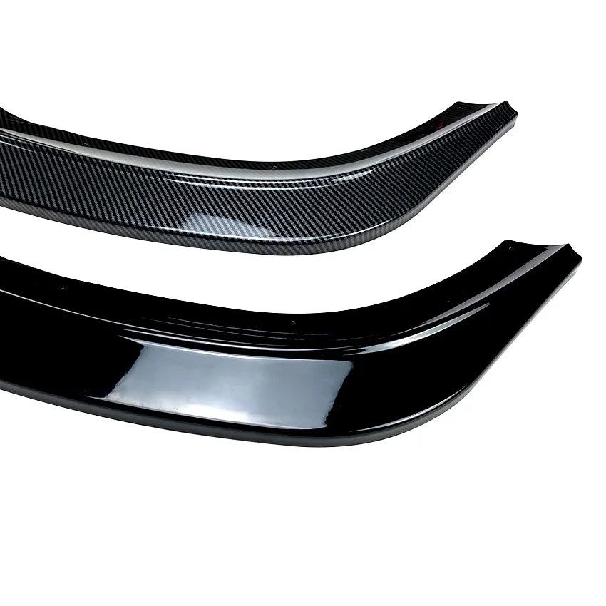 3Pcs Car Front Bumper Splitter Lip Spoiler Diffuser Guard Body Kit ABS Cover For Volkswagen VW ID.3 2019 2020 2021 2022