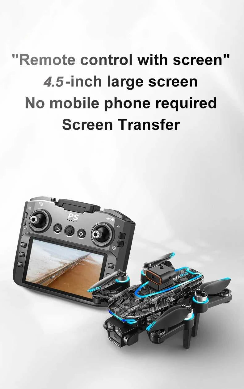 New D13 Drone 4K Professional HD Triple Camera 5G WIFI FPV Dron 360° Obstacle Avoidance Brushless Large Screen RC Quadcopter Toy The jack market .AU The jack market .AU Drones $ 123 14:173#D13-Screen Drone