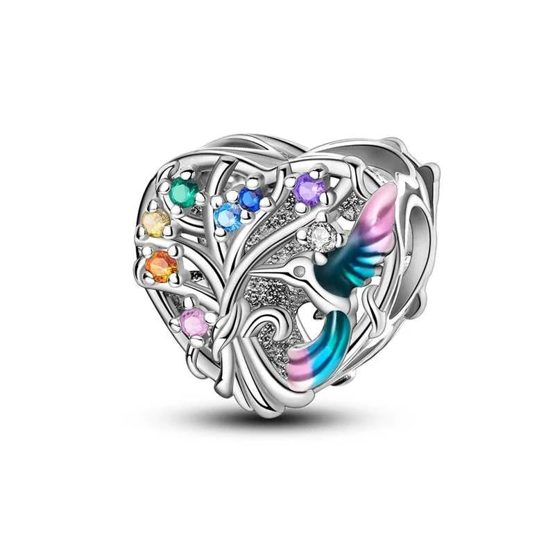 925 sterling silver owl flamingo woodpecker feather charms fit original bracelet charm bead necklace Diy female jewelry The jack market .AU The jack market .AU Jewellery & Chains $ 50 200000226:202006807#SMC6222