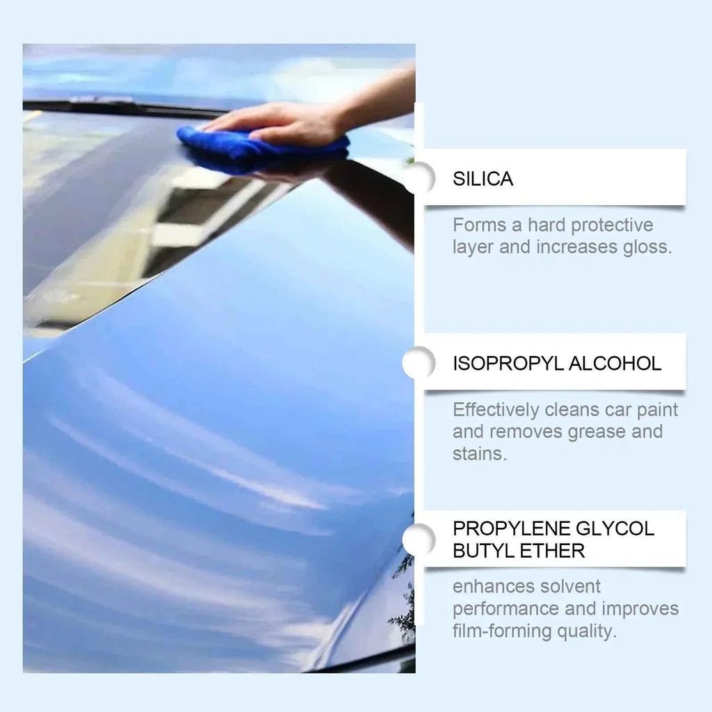Quick Effect Coating Agent Multifunctional Long-lasting Protection Waterless Wash Quick-acting Coating Agent Spray Easy To Use