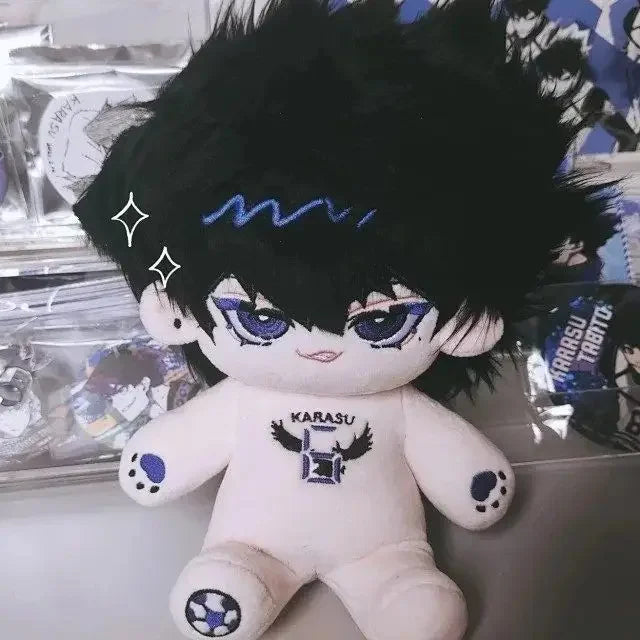 20cm Anime Blue Lock Attributes Karasu Tabito Cotton Doll Toys COS Children Adults Plush Dress-up Plushie Toys Kids Gifts