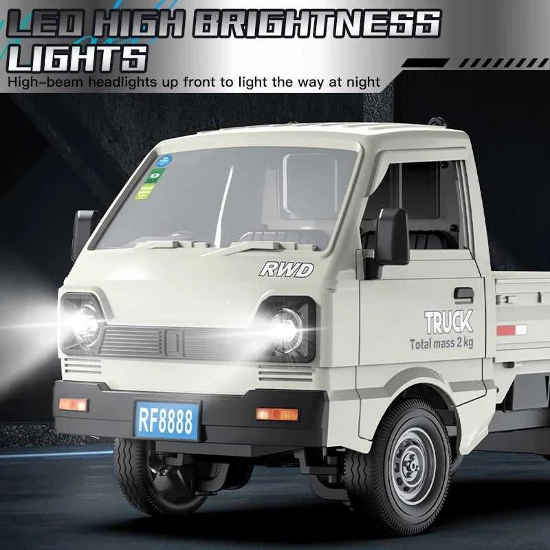 RC Truck 1:16 2.4GHZ RC Car Simulation Drift Climbing Truck With Spray and LED Lights RC Electric Truck Model Boy's Toys Gifts The jack market .AU The jack market .AU Little Wonders $ 82 14:193#A Blue car