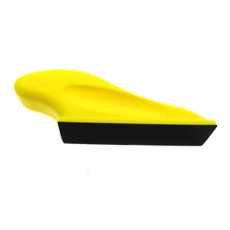 1/2/5 pcs New Arrival Hand Sanding Block 27mmx90mm PU Sander Sandpaper Holder Abrasive Tool Polishing Hook & Loop Discs Abrasive