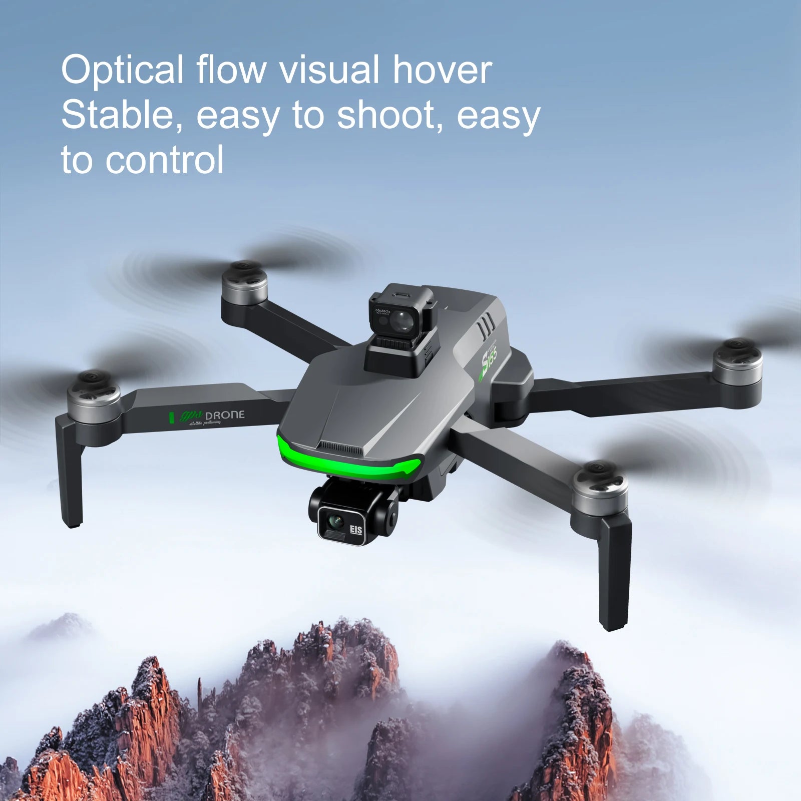 2024 NewS155 Drone With 8K Camera A22 360° Laser Obstacle Avoidance 5G Digital Image Transmission PTZ Anti-Shake EIS Camera FPV