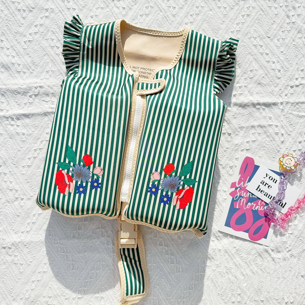 Baby Boy Girl Float Swimsuit Toddler Child Foam Safety Swimming Training Vest Summer Kid Swimming Clothing Swim Bath Pool 2-8Y