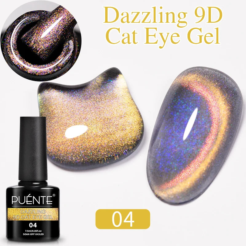BrandName Chrome Mirror Effect Gel Polish - 5ml Golden Silvery Metallic Liner for Stunning French Nail Art