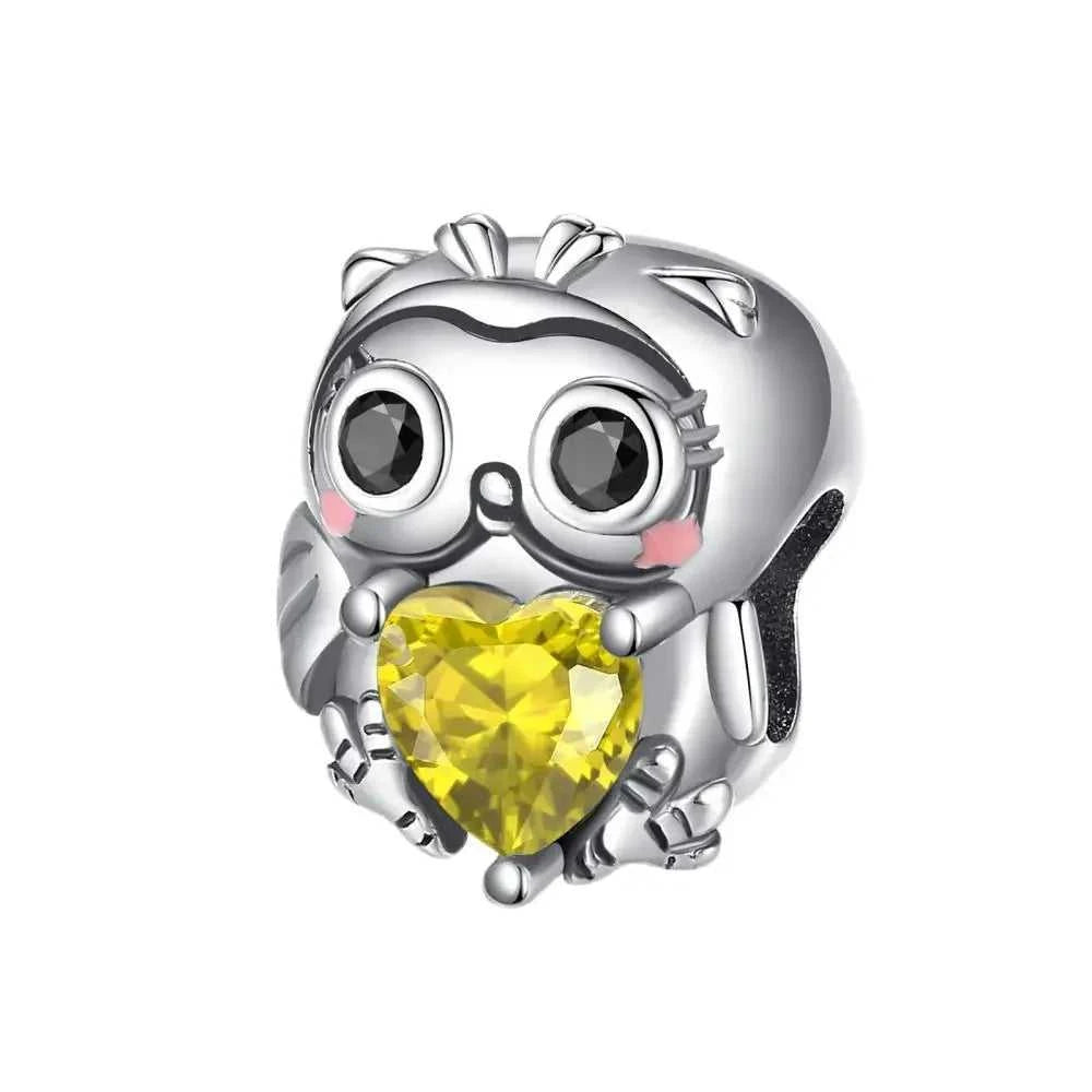925 sterling silver owl flamingo woodpecker feather charms fit original bracelet charm bead necklace Diy female jewelry The jack market .AU The jack market .AU Jewellery & Chains $ 50 200000226:202006807#SMC6222