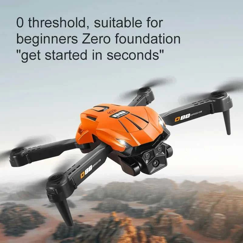 2026 New D88 Drone 8K HD Dual Cam Professional Aerial Photography Optical Flow Hovering Gesture Shoot Folding Quadcopter VR The jack market .AU The jack market .AU Drones $ 92 14:29#Black Dual 8K-1B