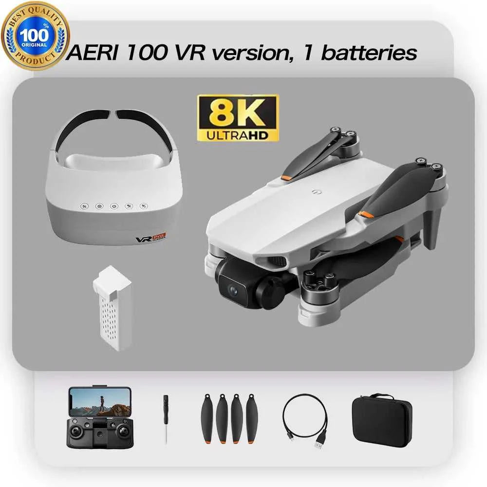 Aeri100 Drone with VR Optical Flow Positioning Brushless Motor HD Aerial Photography Dual Camera Remote Control Aircraft child The jack market .AU The jack market .AU Drones $ 106 14:29#Gray-4K-1B;200000828:201589807#For Xiaomi
