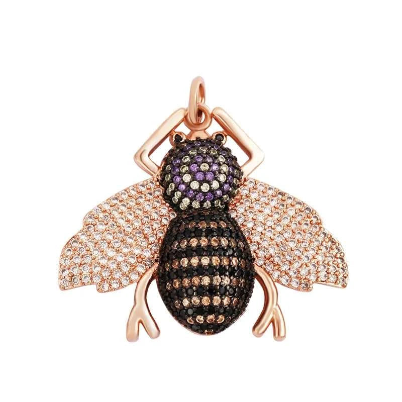 Colourful Fly Bee Ladybird Insect Charm Paved with Rainbow Cubic Zirconia,18K Gold Plated Jewelry Making Hand Craft Material M75 The jack market .AU The jack market .AU Jewellery & Chains $ 63 14:29#M750426-Gold;200007763:201336100