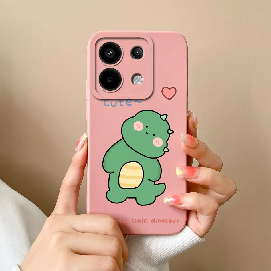 Xiaomi Poco X6 Pro Anime Silicone Case - Full Protection & Shockproof Design for Ultimate Style & Durability