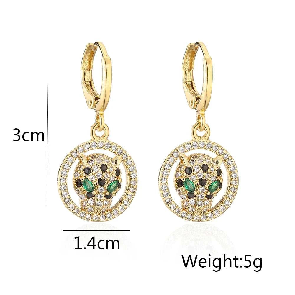 Mafisar New Arrival Classic Gold Plated Delicate Zircon Animal Leopard Earrings High Quality Hip-Hop Style Women Jewelry Gifts The jack market .AU The jack market .AU Jewellery & Chains $ 49 200001034:361180#43301