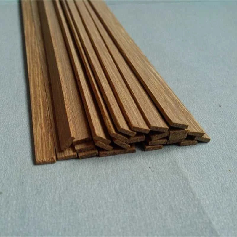 Custom Natural Genuine Teak Wood Bar DIY Material 45cm 50cm x 2/3/4/5/6/7/10/20mm 0.6-7mm Thick The jack market .AU The jack market .AU $ 62 14:1630;200437265:202965863#size 450x20mm 10pcs;200441262:1181