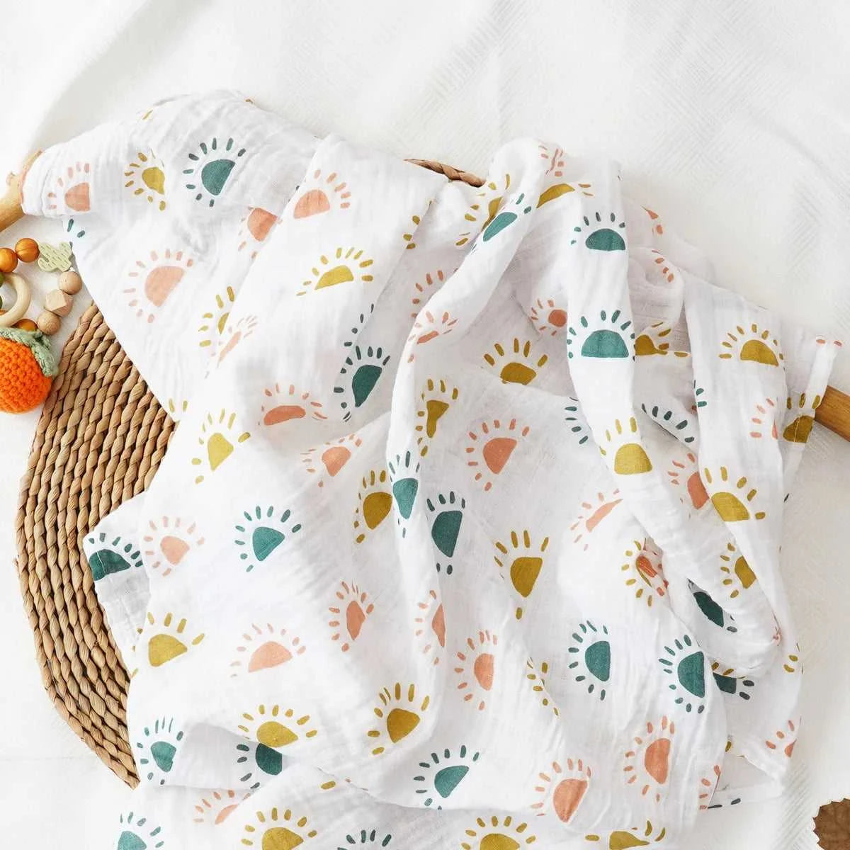 Baby 100% Cotton Muslin Swaddle Blanket Newborn Bath Towel Multi Designs Functions Baby Wrap Infant Quilt The jack market .AU The jack market .AU Mum & Kids: Essential Products for Every Family $ 28 14:1254#21;5:56964930#120x110cm