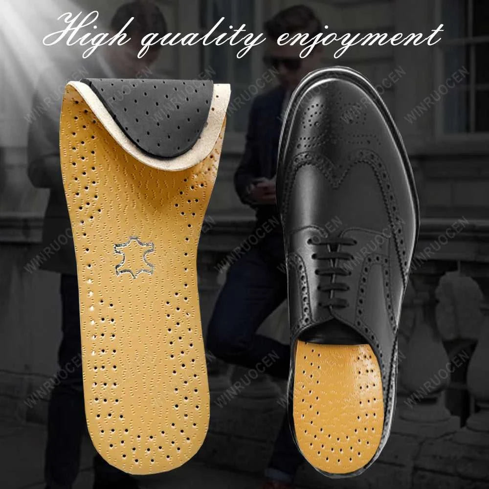 Casual Insoles For Shoes Men Women Leather Latex Comfortable Deodorant Feet Quality Flats Shoe Sole Non-Slip Insert Pads The jack market .AU The jack market .AU Step Up Your Style: Trendy Shoes for Every Occasion! $ 49 200000124:151#EU 43-44