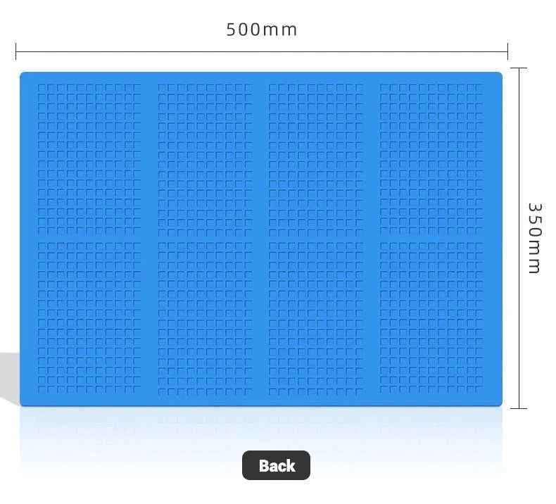 ESD Heat-Resistant Silicone Soldering Mat with Magnetic Grip