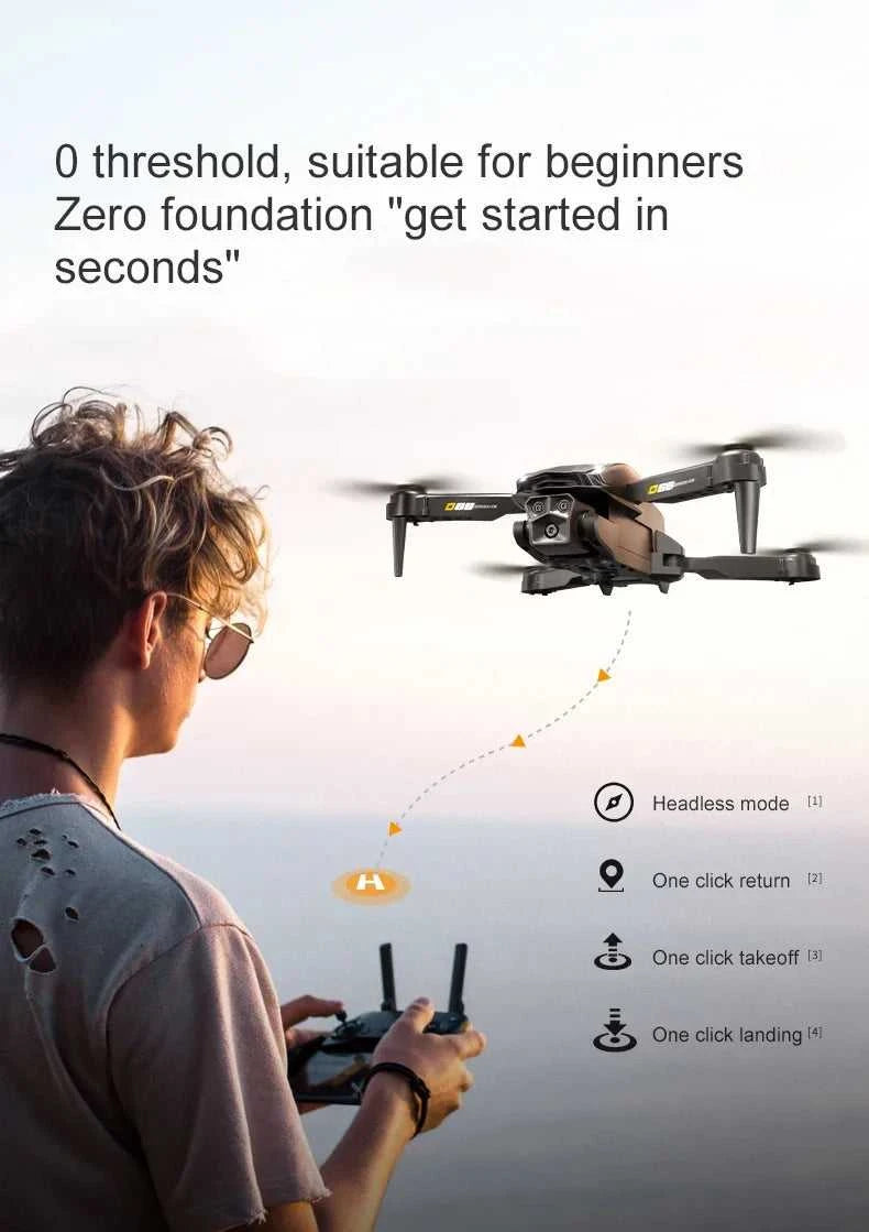 2026 New D88 Drone 8K HD Dual Cam Professional Aerial Photography Optical Flow Hovering Gesture Shoot Folding Quadcopter VR The jack market .AU The jack market .AU Drones $ 92 14:29#Black Dual 8K-1B