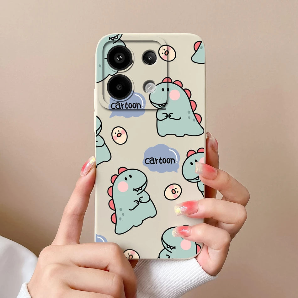 Xiaomi Poco X6 Pro Anime Silicone Case - Full Protection & Shockproof Design for Ultimate Style & Durability