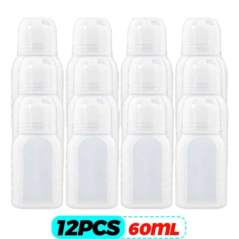 Clear Condiment Squeeze Bottles Honey BBQ Sauces Salad Oil Ketchup Dispenser Container with Scale Seasoning Bottle Kitchen Tool The jack market .AU The jack market .AU Home $ 40 14:193#Mixed-18pcs