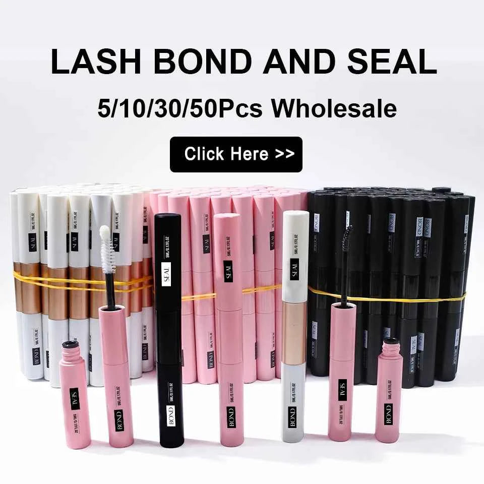LuxeLash Eyelash Glue Kit - Long-Lasting Bond & Seal + Lash Remover + Precision Tweezers for Flawless Home Application